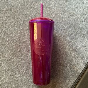Purple Starbucks cup